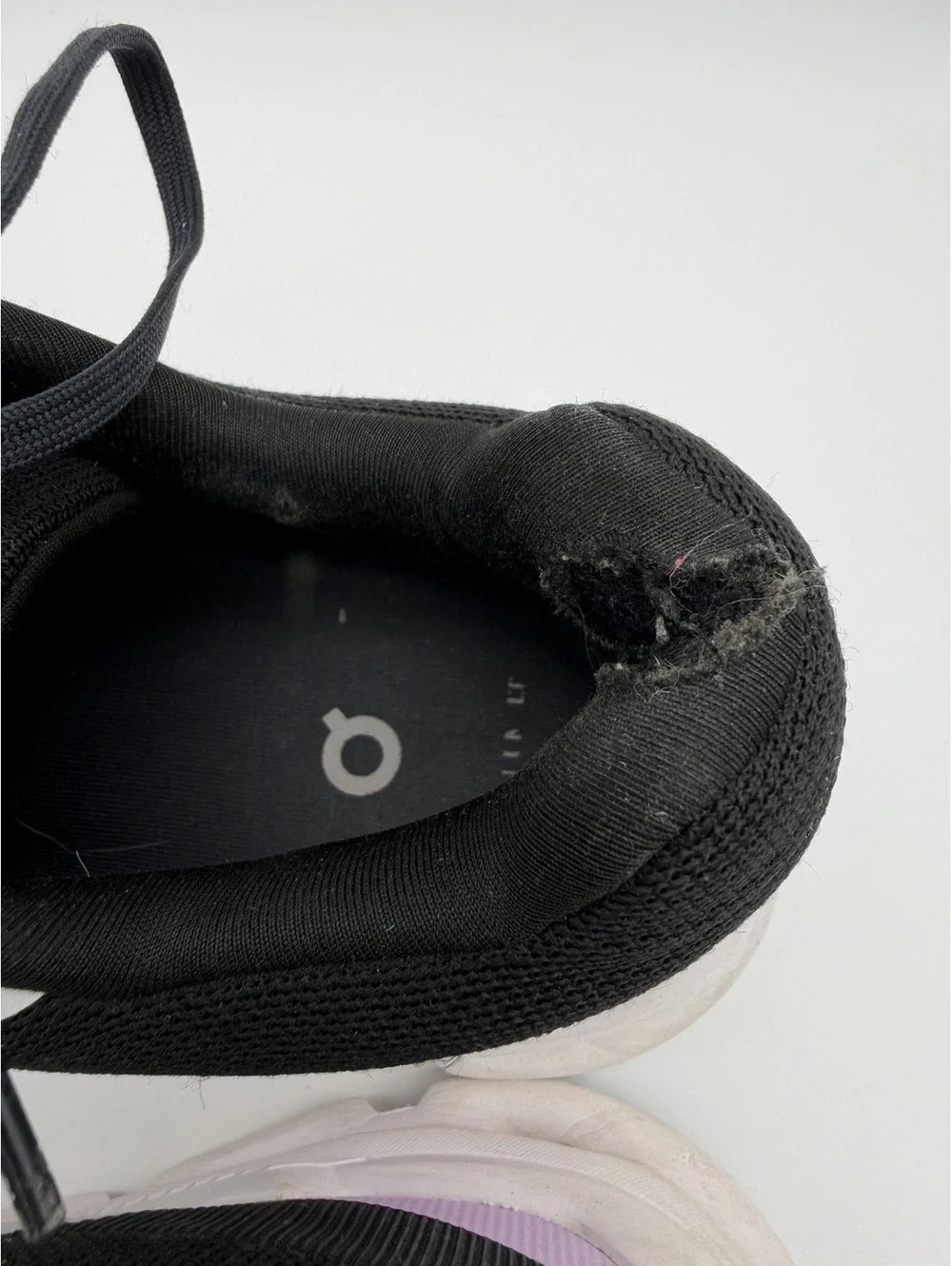 On Women's Cloundrunner Heron Black Running Sneaker, Size 10